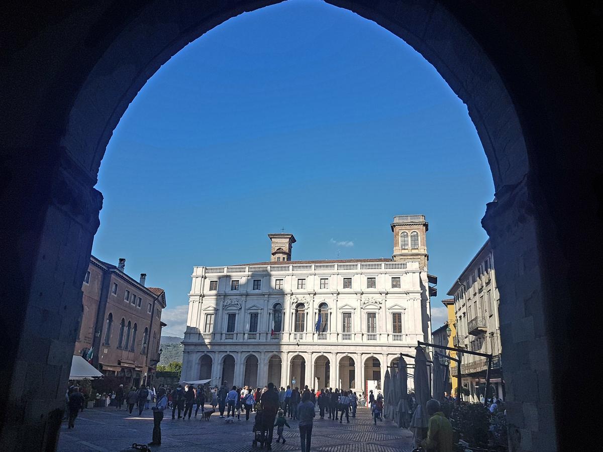 Hotel Donizetti Royal Bérgamo Exterior foto